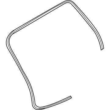 Mazda 3 Weather Strip - BHN9-62-761A