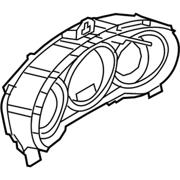 Mazda Tachometer - GJR9-55-471D