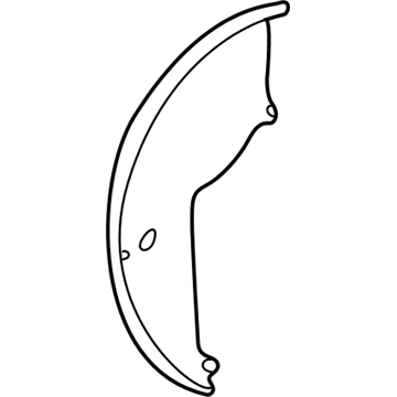 Mazda B3000 Brake Dust Shields - 1F20-33-271
