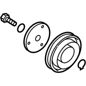 Mazda 3 A/C Compressor Clutch - BBN2-61-L20A