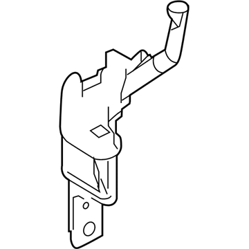 Mazda 3 Windshield Washer Fluid Reservoir - BP4N-67-481B