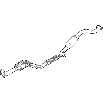 Mazda MX-5 Miata Exhaust Pipe - LFYH-20-55XC