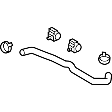Mazda Tribute Water Hose - ZZC5-15-186