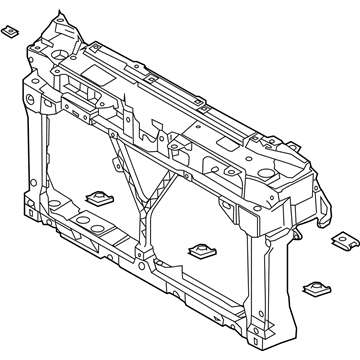 Mazda Radiator Support - BBM2-53-110F