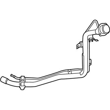 Mazda 2 Fuel Filler Neck - DR61-42-210A