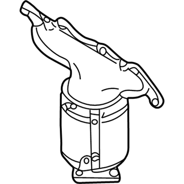 Mazda 626 Exhaust Pipe - KL1J-20-50X