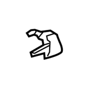 Mazda BBM2-57-053-02 Rear End Track Cover
