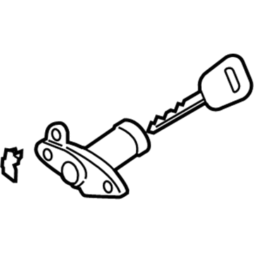 Mazda Trunk Lock Cylinder - NCY1-76-230A