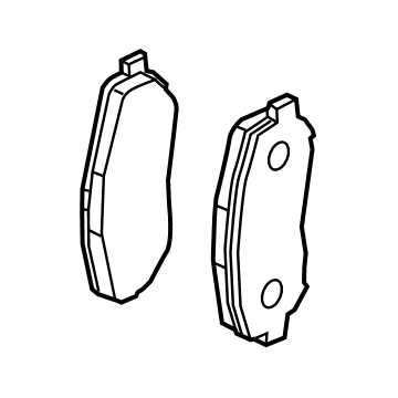 Mazda Brake Pads - K0Y1-33-28ZB