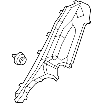 Mazda 3 Pillar Panels - BJS7-68-760B-02