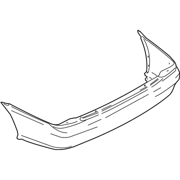 Mazda Protege Bumper Cover - BJ0J-50-221-BB