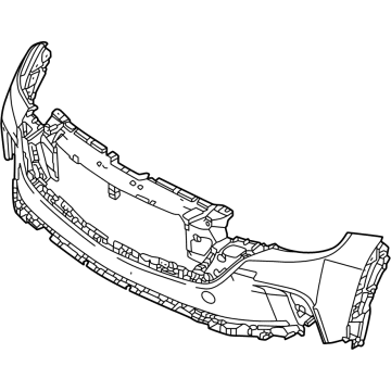 Mazda Bumper Cover - VA40-50-031B-BB