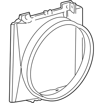 Mazda B2300 Fan Shroud - 1F70-15-210A