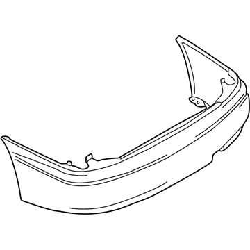 Mazda 626 Bumper Cover - GD7A-50-221-BB