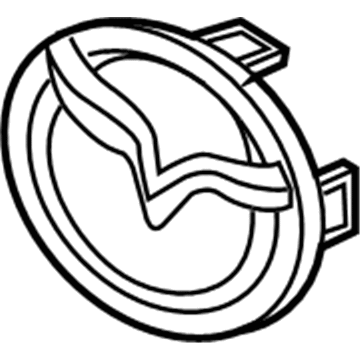 Mazda GG2A-51-731 Emblem