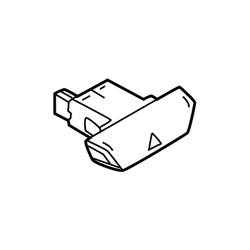 Mazda Hazard Warning Switch - DN4J-66-4H0