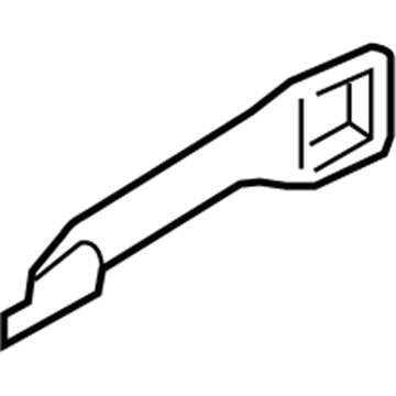 Mazda 5 Exterior Door Handle - GJ6A-58-410P-12
