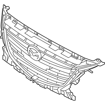 Mazda Grille - BJS7-50-712