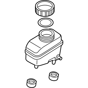 Mazda FE01-43-55ZA Master Cylinder Reservoir