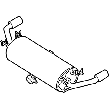 Mazda RX-8 Exhaust Pipe - N3R5-40-100