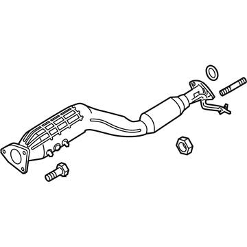 Mazda RX-8 Exhaust Pipe - N3Y3-20-55XA