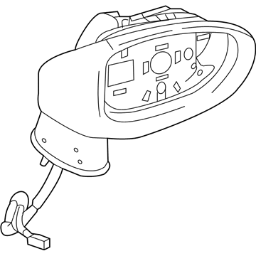 Mazda Car Mirror - NA9E-69-121A