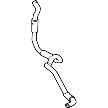 Mazda Crankcase Breather Hose - CG36-42-562A