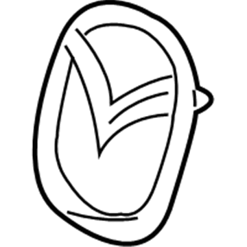 Mazda Tribute Emblem - ZZC1-51-740