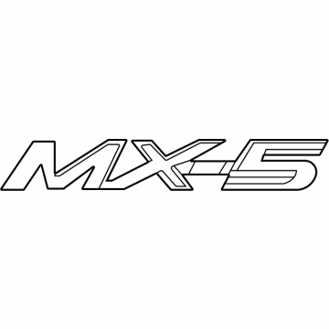 Mazda Emblem - NF6W-51-721