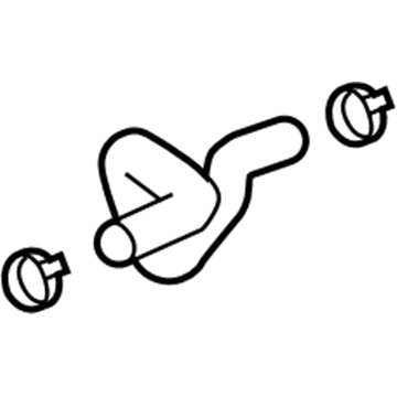 Mazda Tribute Water Hose - ZZC3-15-186