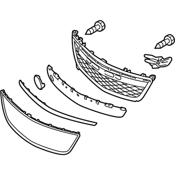 Mazda CX-7 Grille - EH45-50-1T0J