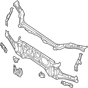 Mazda RX-8 Radiator Support - FF14-53-100