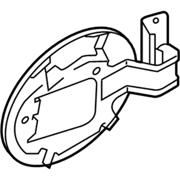 Mazda Fuel Door - EH44-42-410