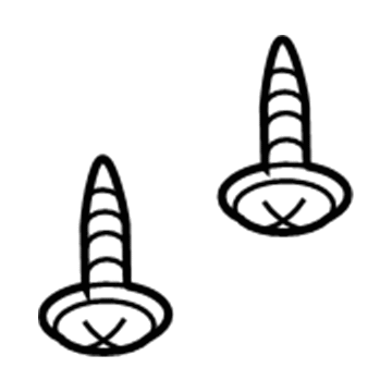 Mazda 9973-50-616 Door Trim Panel Screw