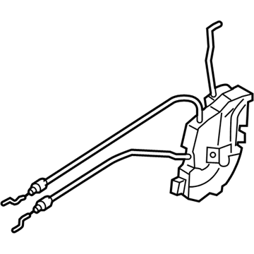 Mazda Door Latch Assembly - CD34-58-310B