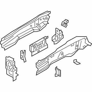Mazda BDTS-53-31XB Rail Assembly