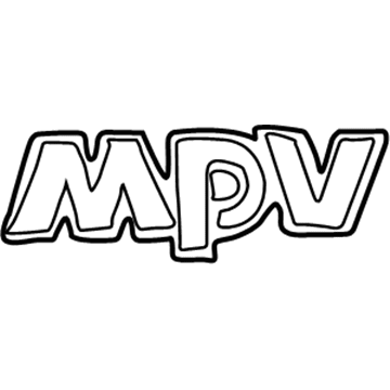 Mazda MPV Emblem - LC63-51-720