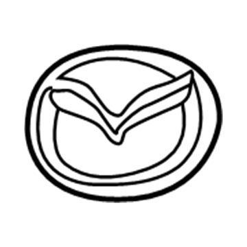 Mazda MPV Emblem - LC62-51-730