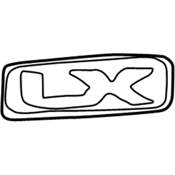 Mazda MPV Emblem - LC72-51-761