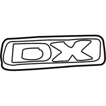 Mazda MPV Emblem - LC63-51-761