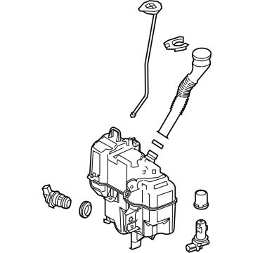 Mazda 3 Windshield Washer Fluid Reservoir - BDTT-67-480