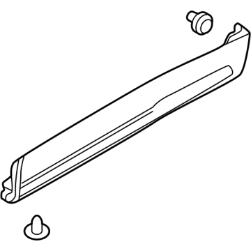 Mazda CX-90 Door Moldings - KMV7-51-RD0C