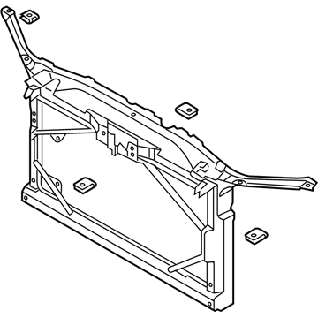 Mazda 6 Radiator Support - GK2A-53-110L