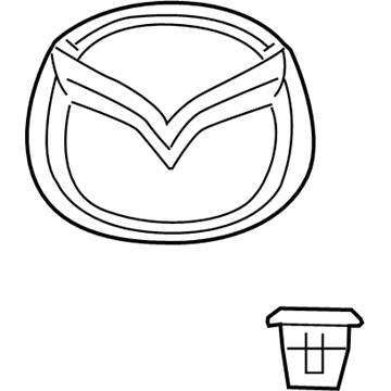 Mazda Emblem - BHN1-51-730