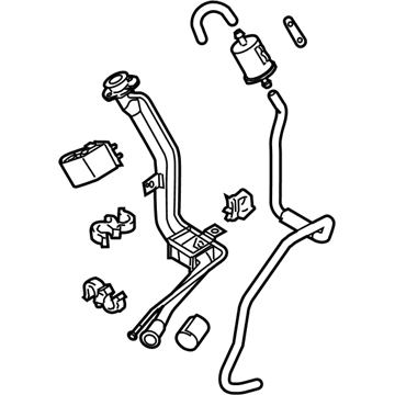 Mazda 5 Fuel Filler Neck - CC43-42-21XP