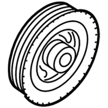 Mazda Crankshaft Pulley - ZJ38-11-400