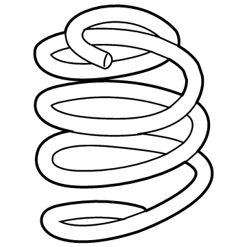 Mazda VA43-34-011A Spring, Coil-Front