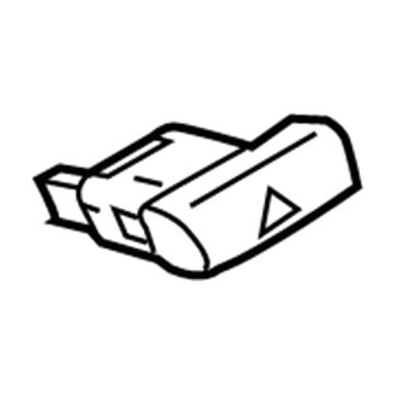 Mazda Hazard Warning Switch - KD45-66-4H0