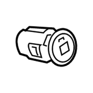 Mazda Ignition Lock Assembly - BJS7-66-3S0