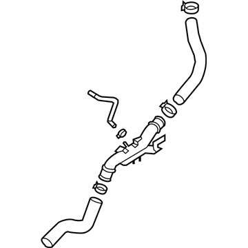 Mazda Water Hose - LFG1-15-18XC